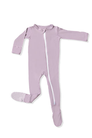 Baby Bamboo Footie Pajamas with Reversible Zipper